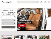 Tablet Screenshot of precisionfit.com